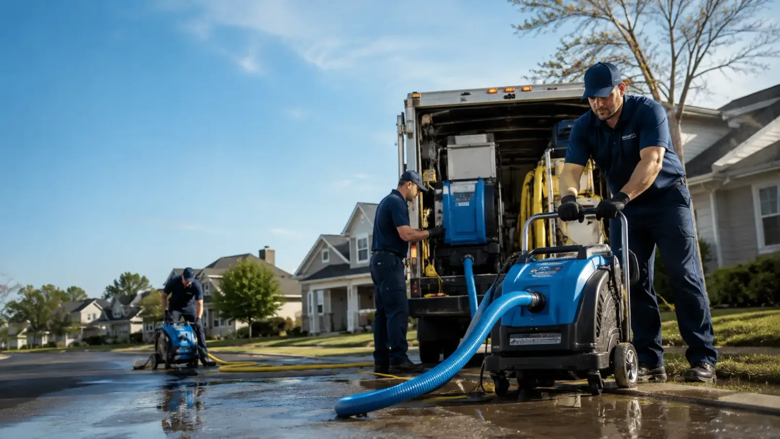 Flood Damage Cleanup in New Era, MI